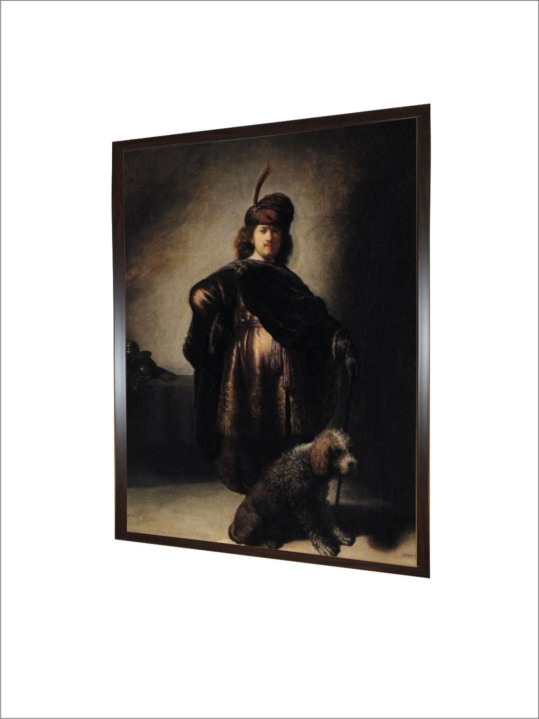 Self Portrait in Oriental Costume, 1631 by Rembrandt Van Rijn
