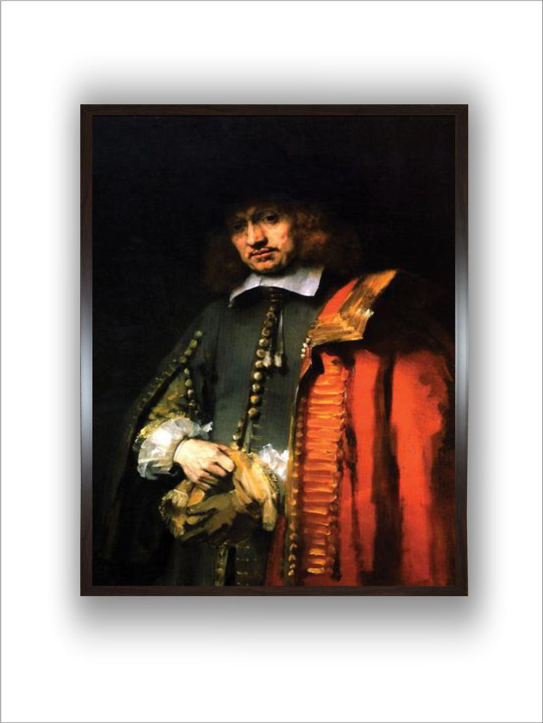 Portrait of Jan Six by Rembrandt Van Rijn