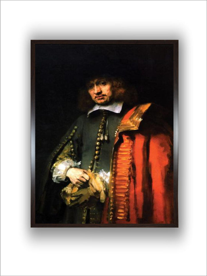 Portrait of Jan Six by Rembrandt Van Rijn