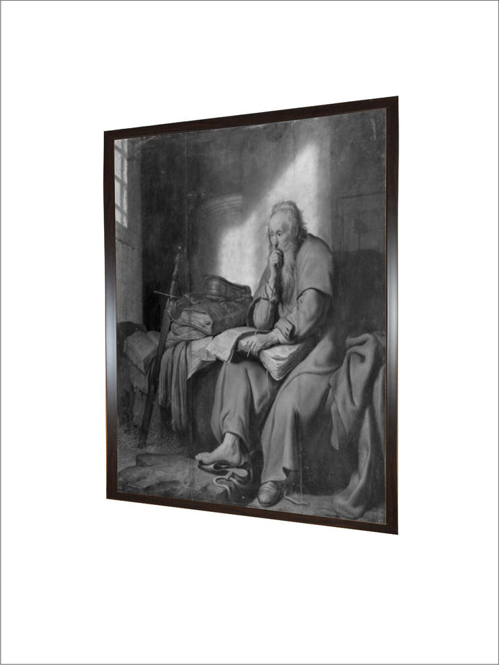 The Apostle Paul in Prison by Rembrandt Van Rijn