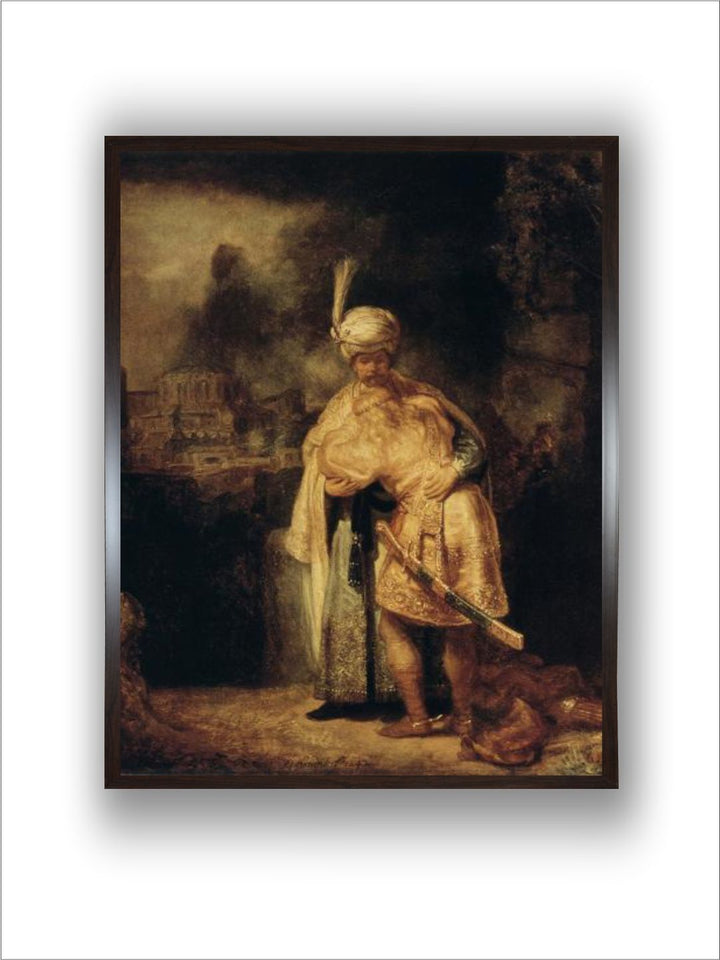 david and Jonathan, 1642 by Rembrandt Van Rijn