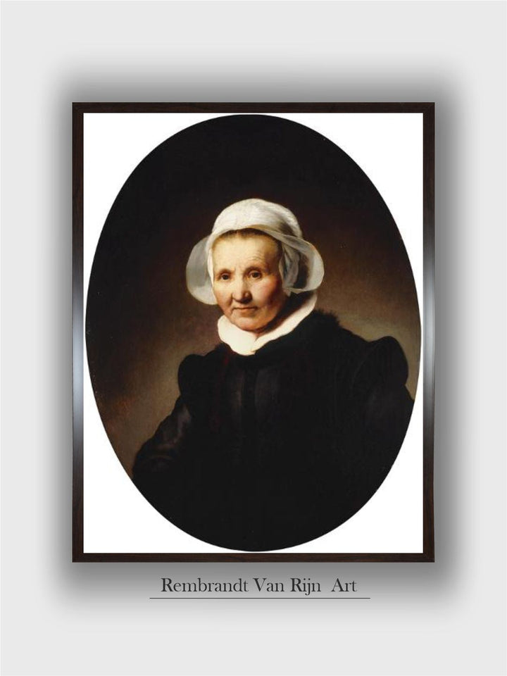 Portrait of a Lady by Rembrandt Van Rijn