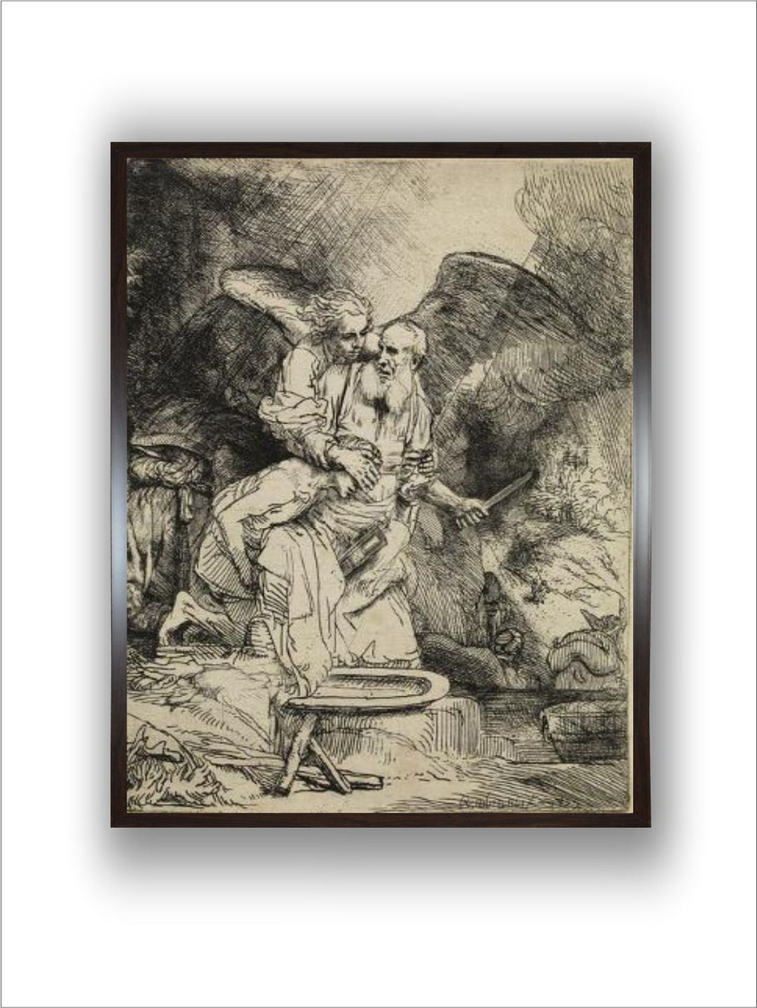 Abraham's Sacrifice, 1655 by Rembrandt Van Rijn