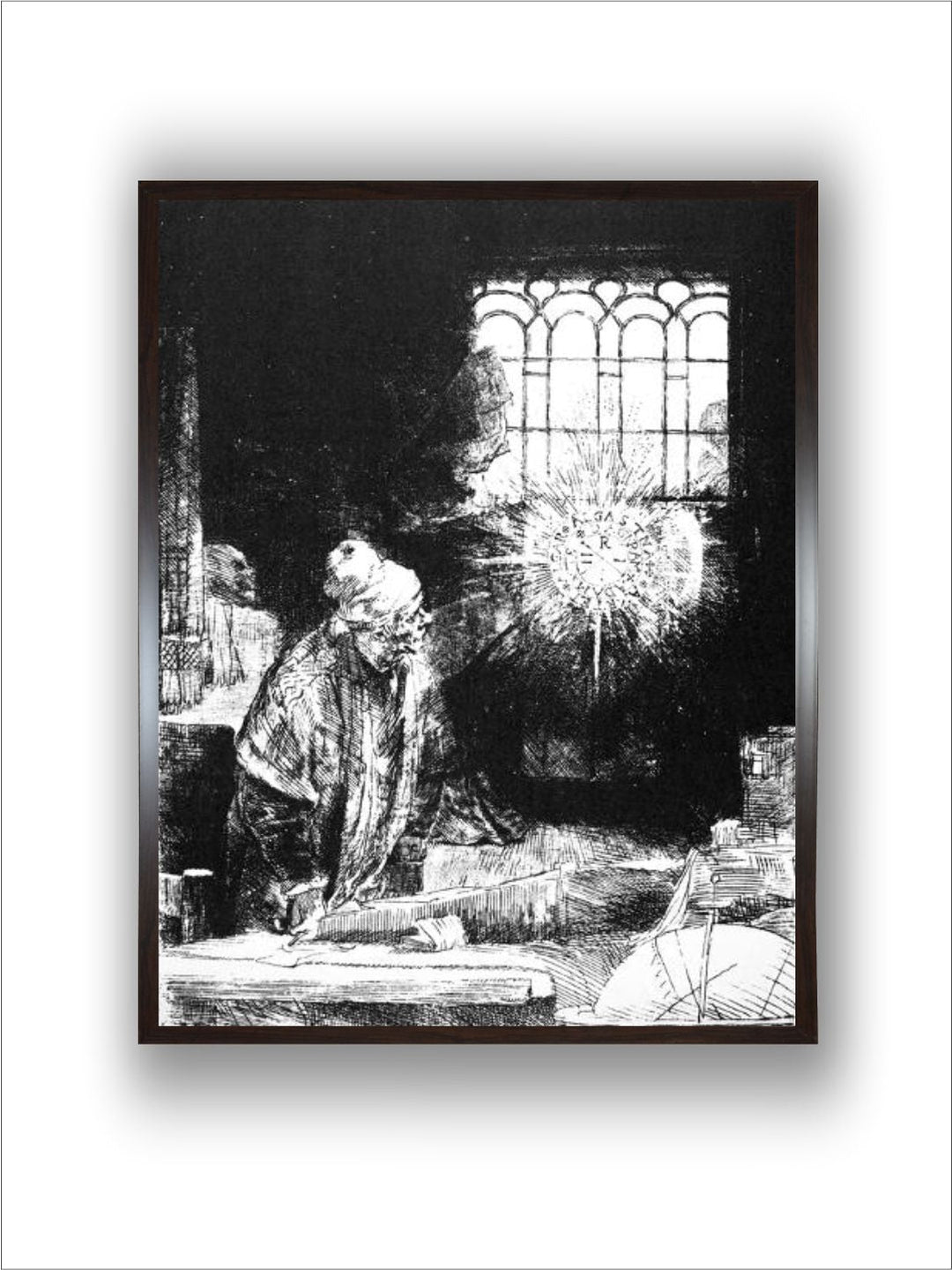 Rembrandt: Faust, 1652 by Rembrandt Van Rijn