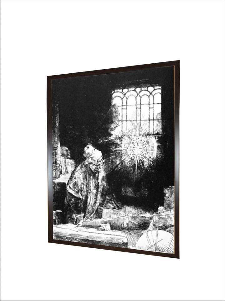 Rembrandt: Faust, 1652 by Rembrandt Van Rijn