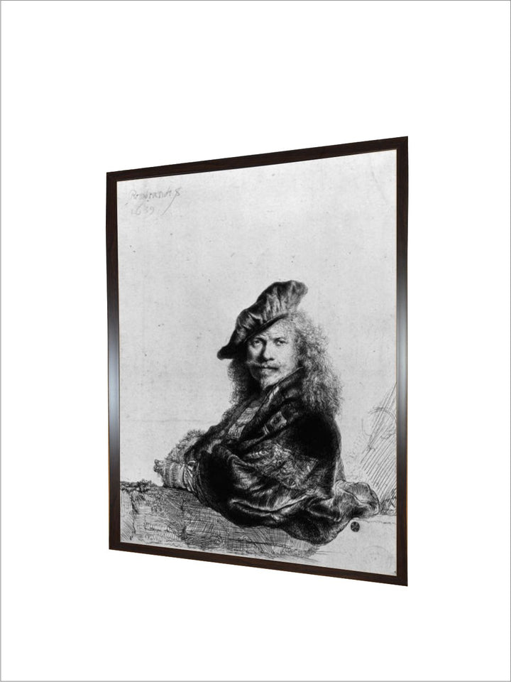 "Black Wooden Painting Wall Art''