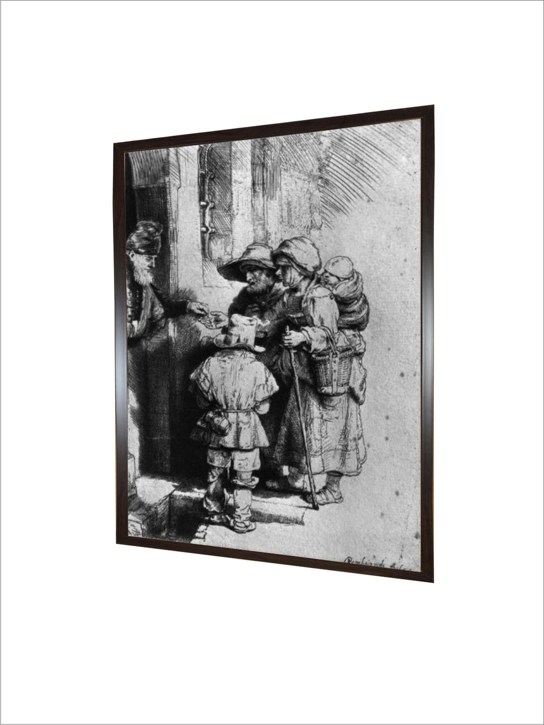 "Black  White Canvas Wall Paintings''