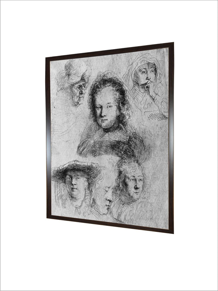 "Black  Grey Wooden Painting Wall Art''