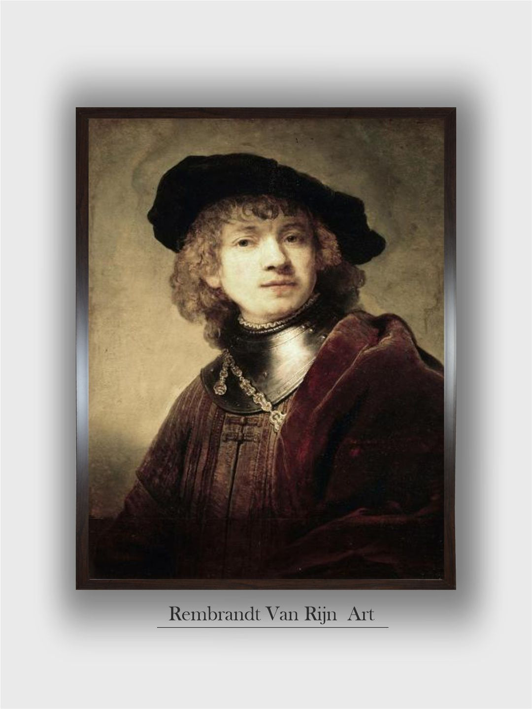 Self Portrait by Rembrandt Van Rijn