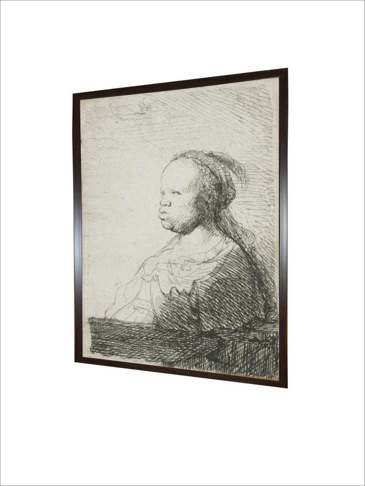 Bust of an African Woman, 1628-32 by Rembrandt Van Rijn