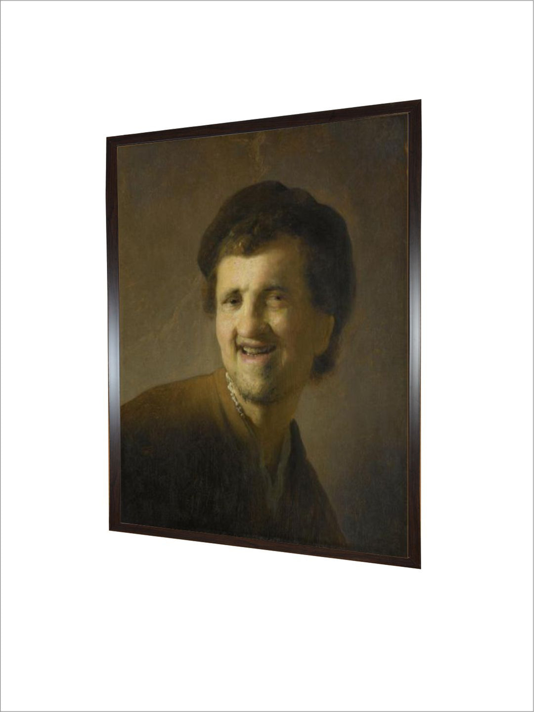"Black  Brown Canvas Painting Wall Art''