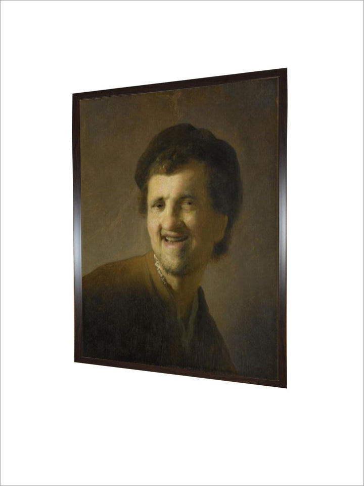 "Black  Brown Canvas Painting Wall Art''