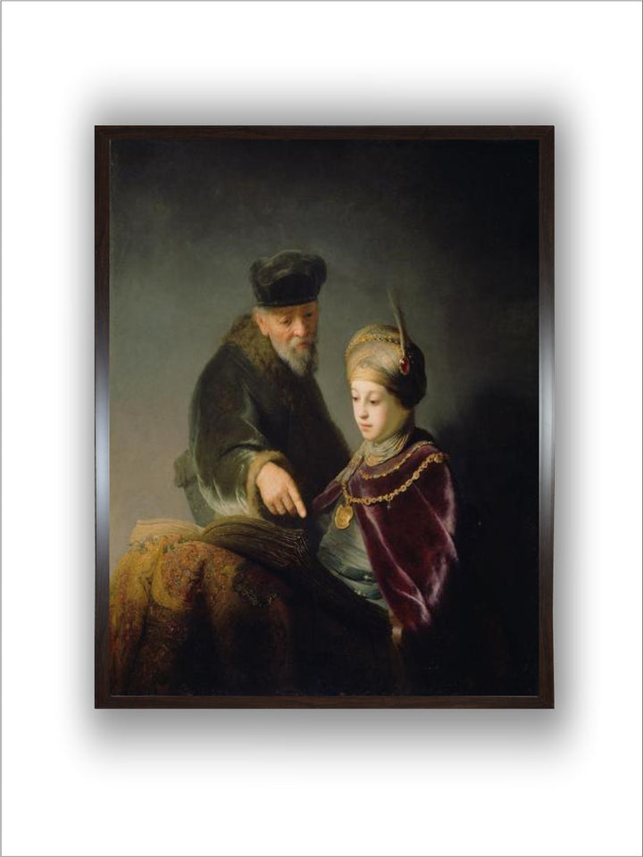 "Black  Beige Wooden Painting Wall Art''