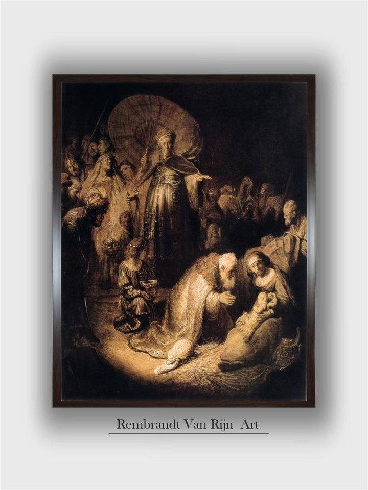 "Brown  Brown The Adoration of the Magi Wall Paintings''