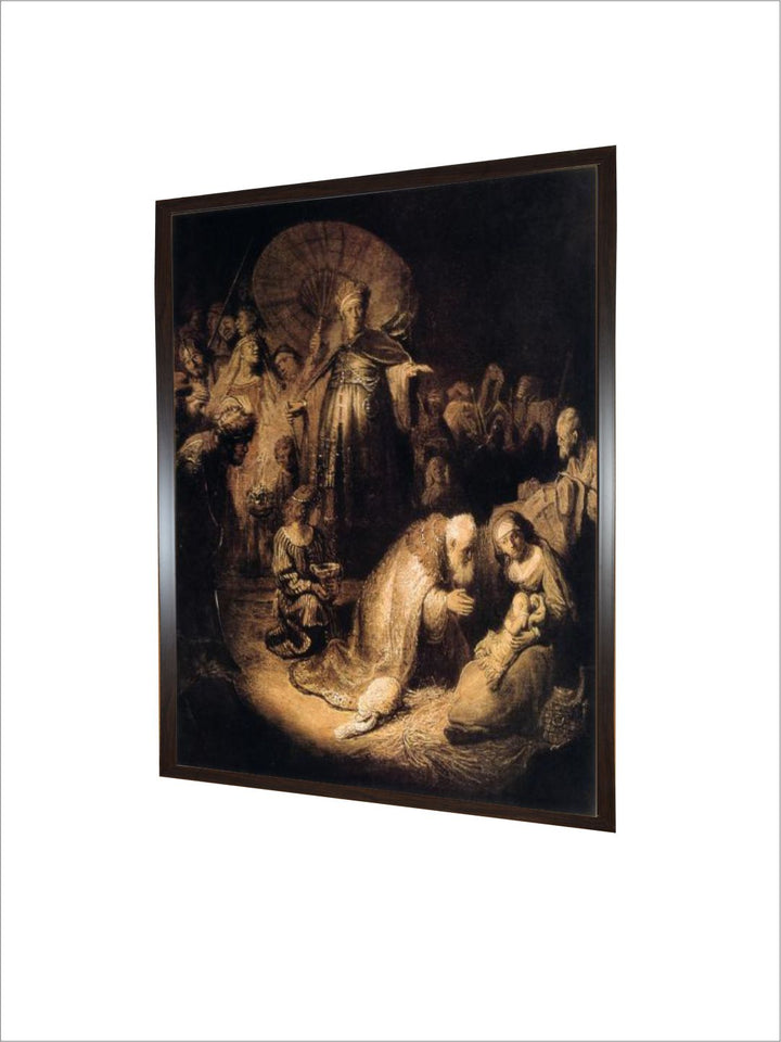 "Brown  Brown The Adoration of the Magi Wall Paintings''