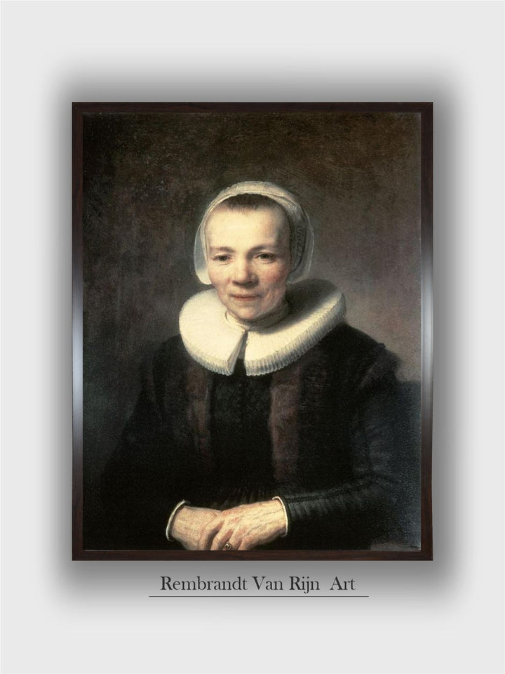 "Black Portrait of Baertje Martens Wall Paintings''