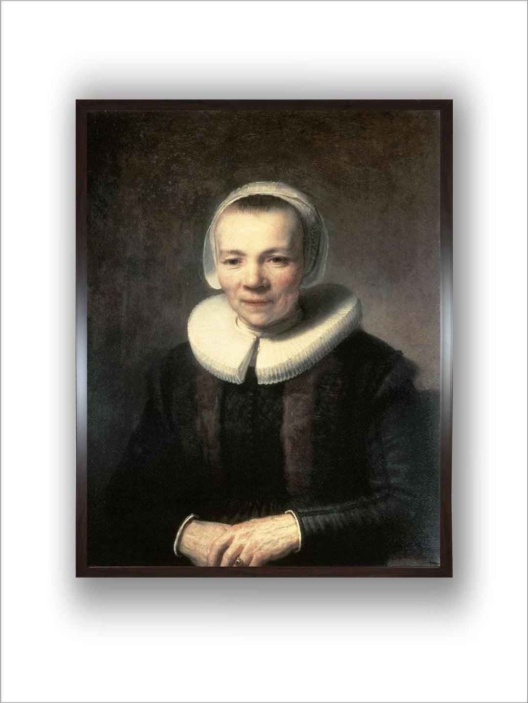 "Black Portrait of Baertje Martens Wall Paintings''