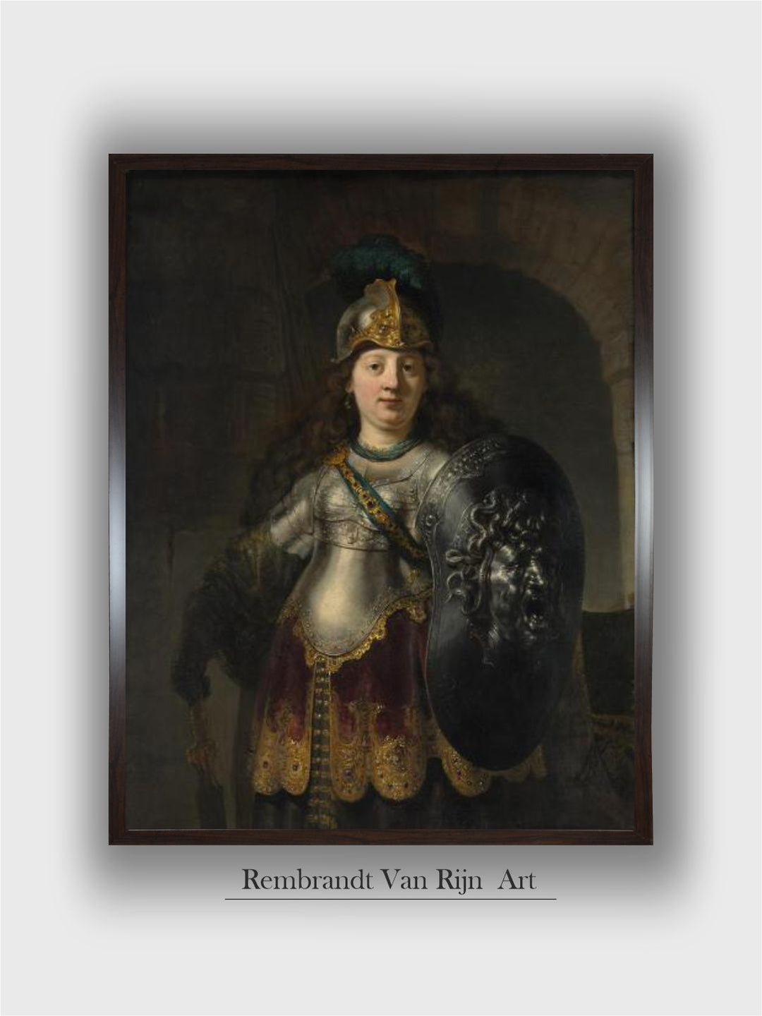 Bellona, 1633 by Rembrandt Van Rijn