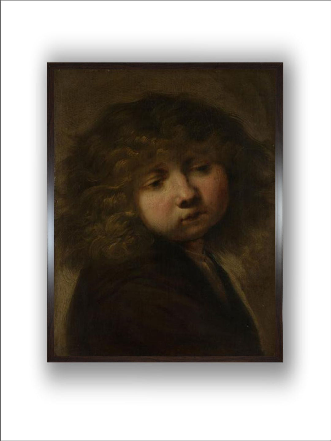 Head of a Boy by Rembrandt Van Rijn