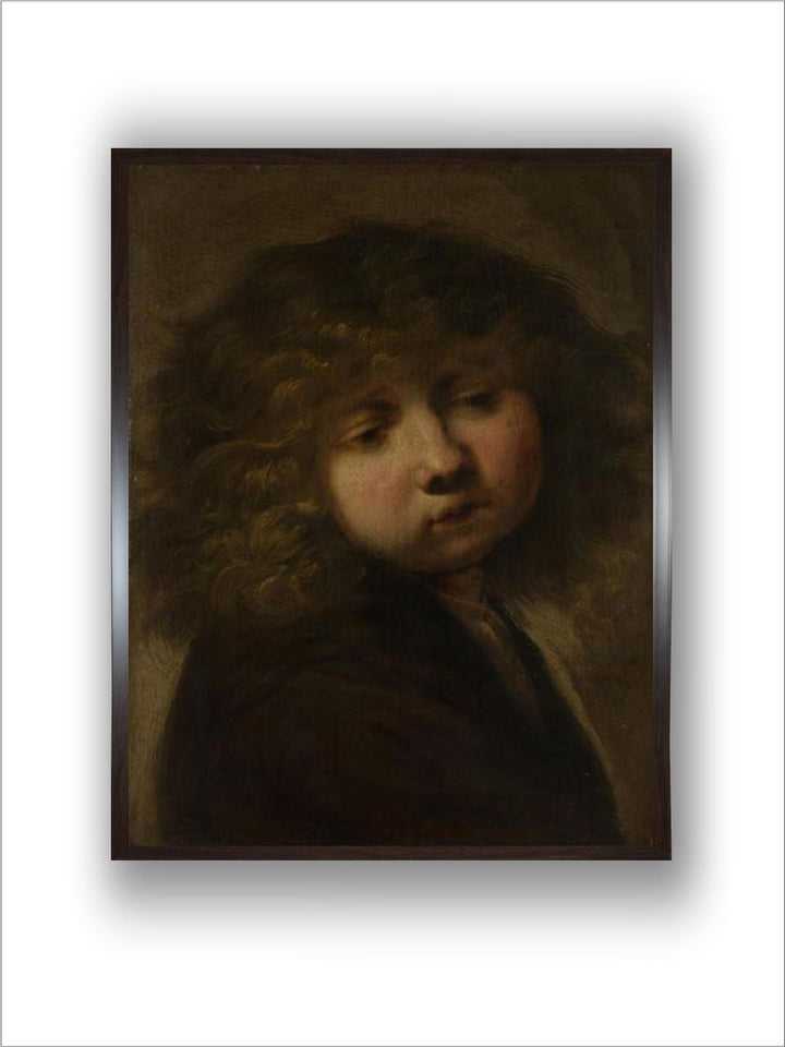 Head of a Boy by Rembrandt Van Rijn