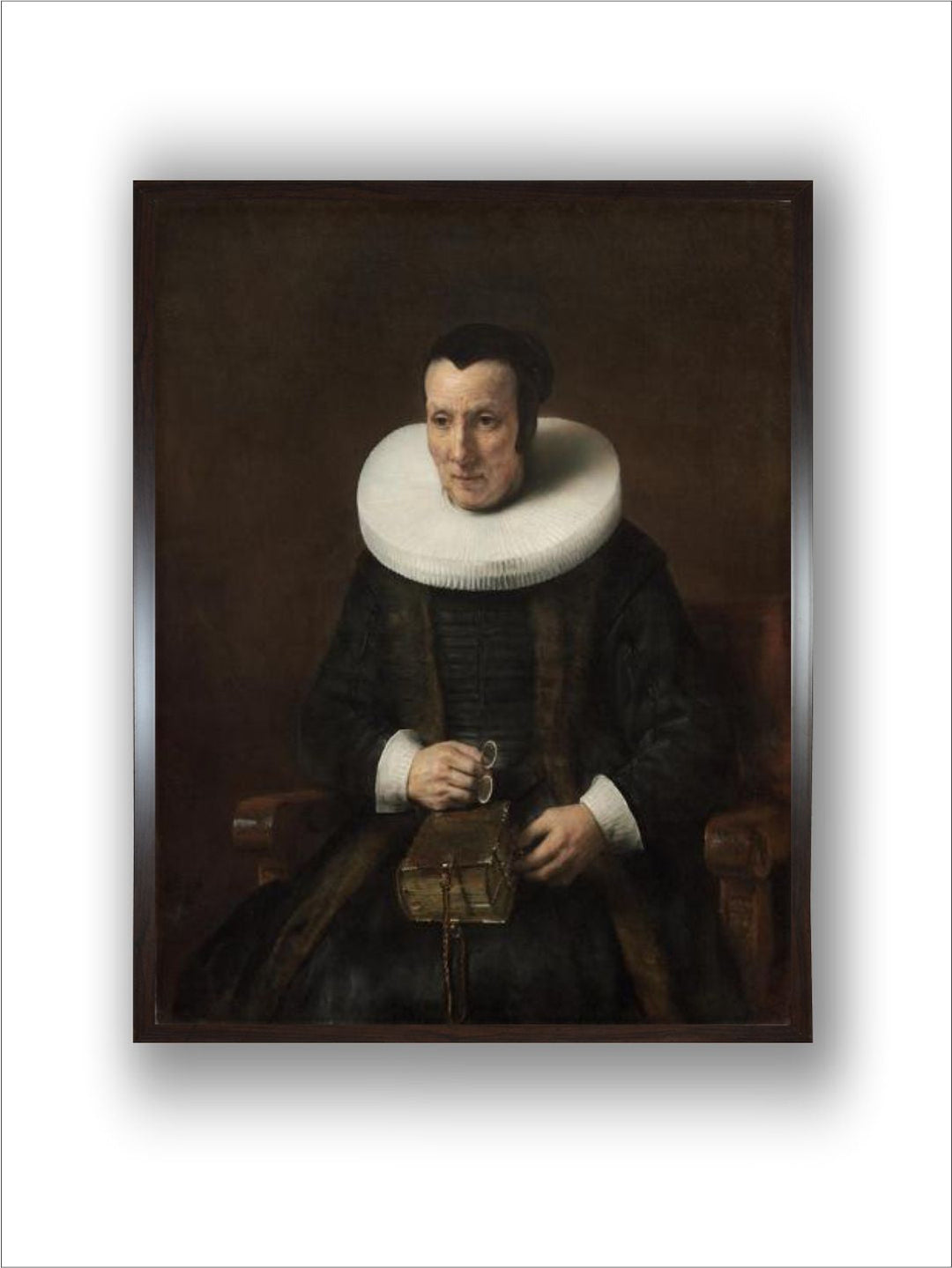 Old Lady with a Book, 1647 by Rembrandt Van Rijn