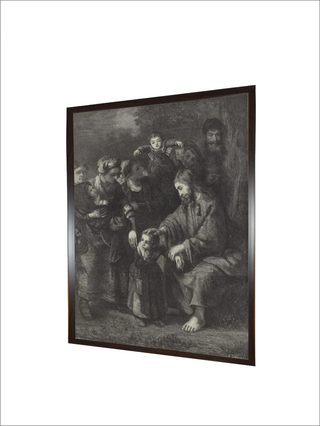 Christ Blessing Little Children by Rembrandt Van Rijn