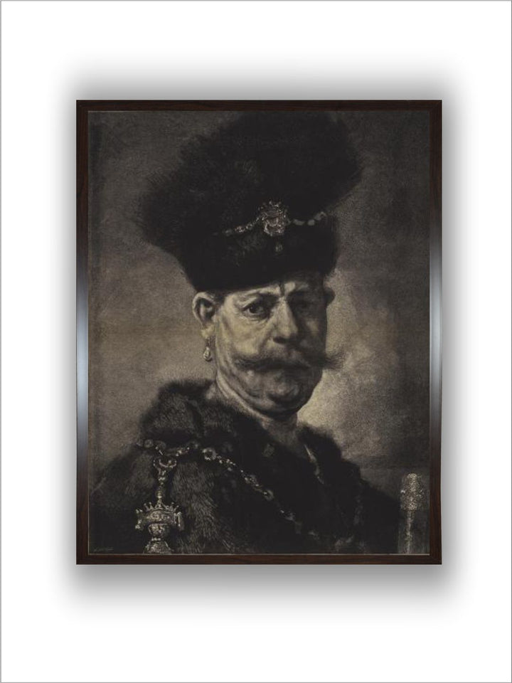 "Black Portrait Wall Paintings''