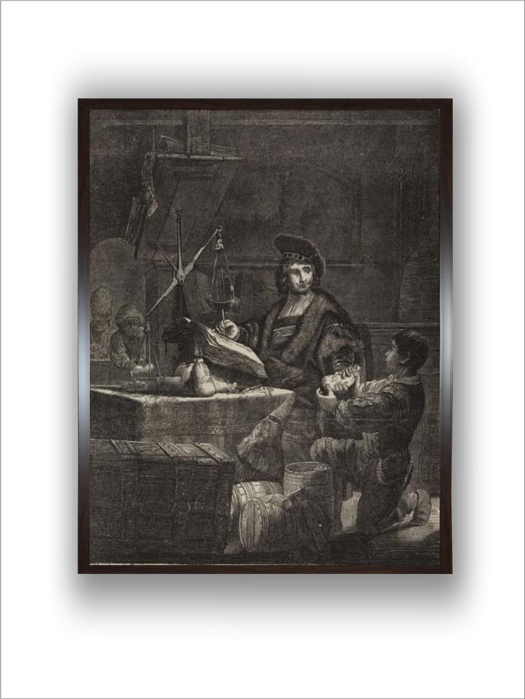 "Black The Gold-Weigher Wall Paintings''