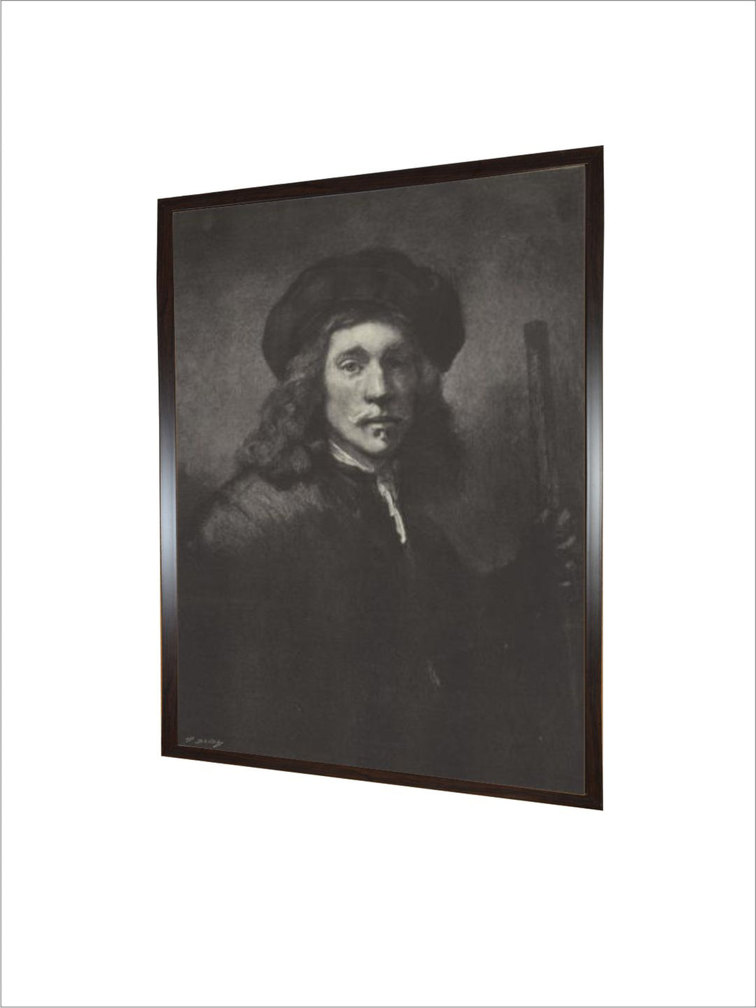 "Black  Grey Wooden Wall Art''