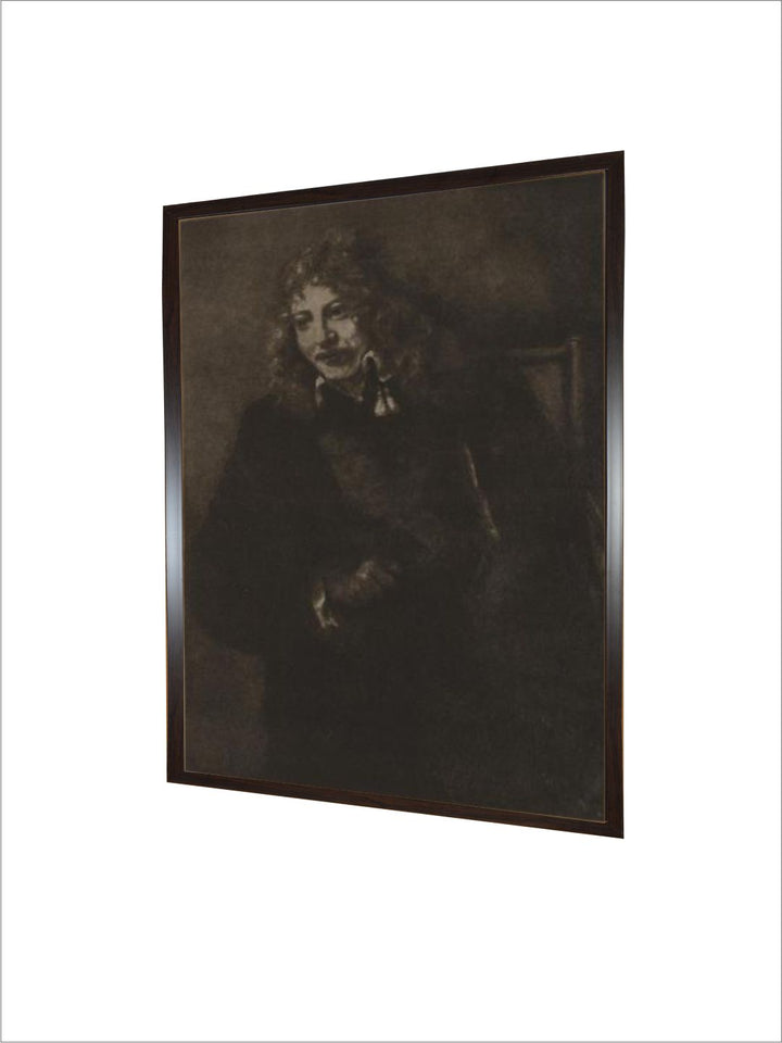 "Nicolaus Bruyningh By Rembrandt Van Rijn Wood Wall Art Painting''