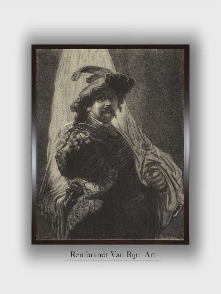 The Standard Bearer by Rembrandt Van Rijn