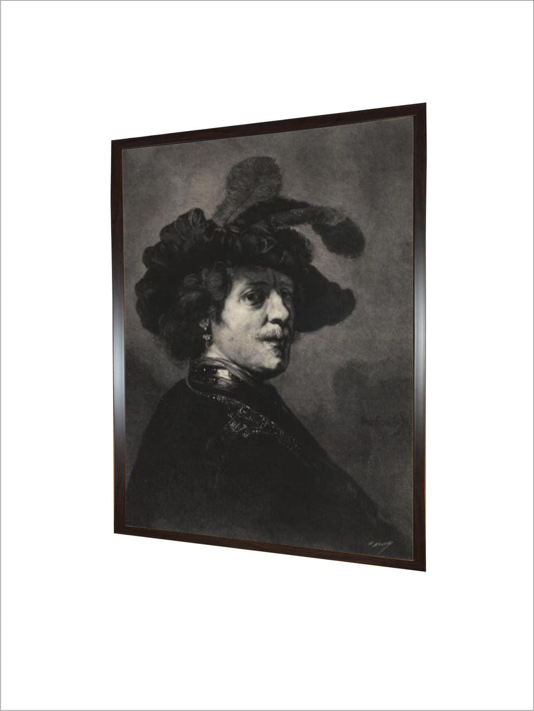 Rembrandt as an Officer by Rembrandt Van Rijn
