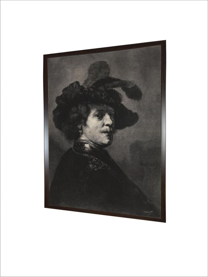 Rembrandt as an Officer by Rembrandt Van Rijn