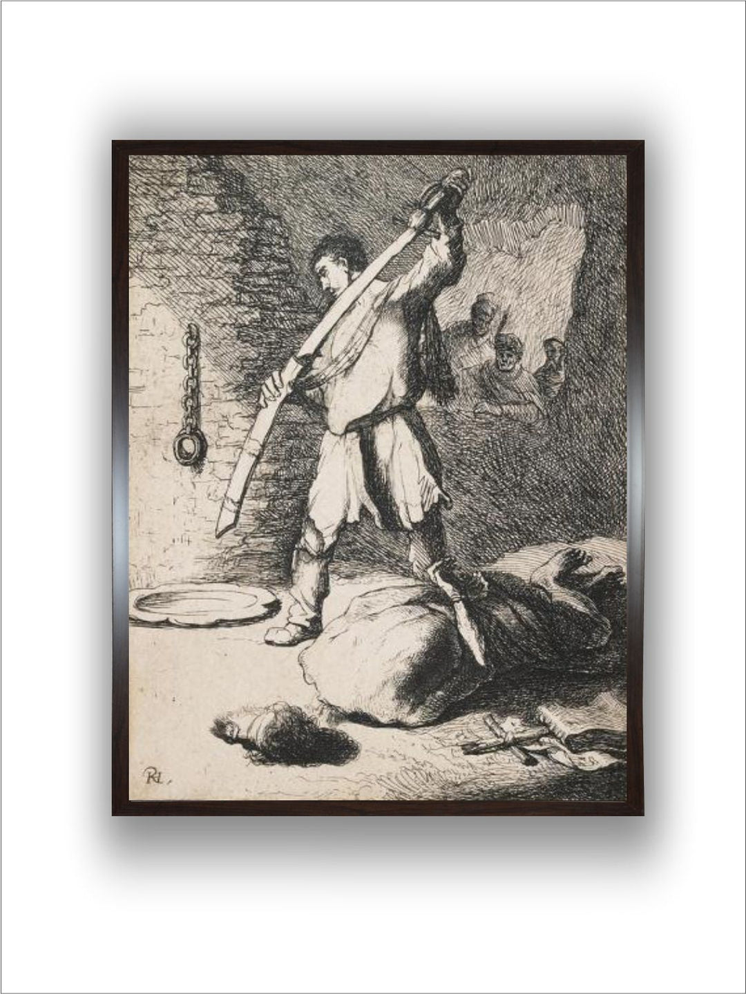 The Beheading of John the Baptist by Rembrandt Van Rijn