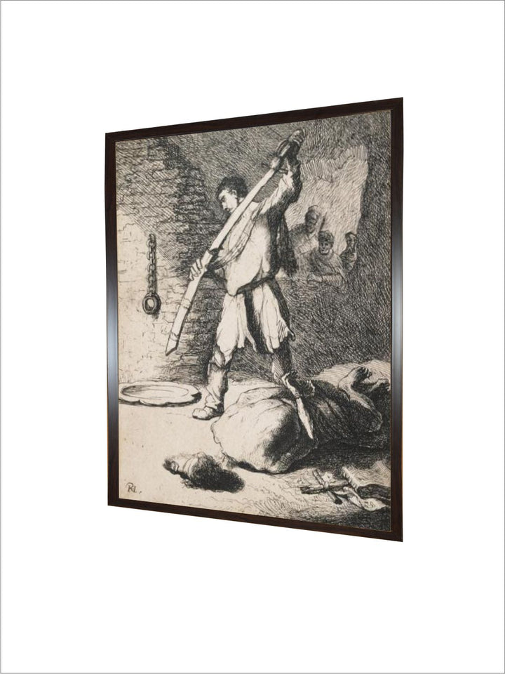 The Beheading of John the Baptist by Rembrandt Van Rijn