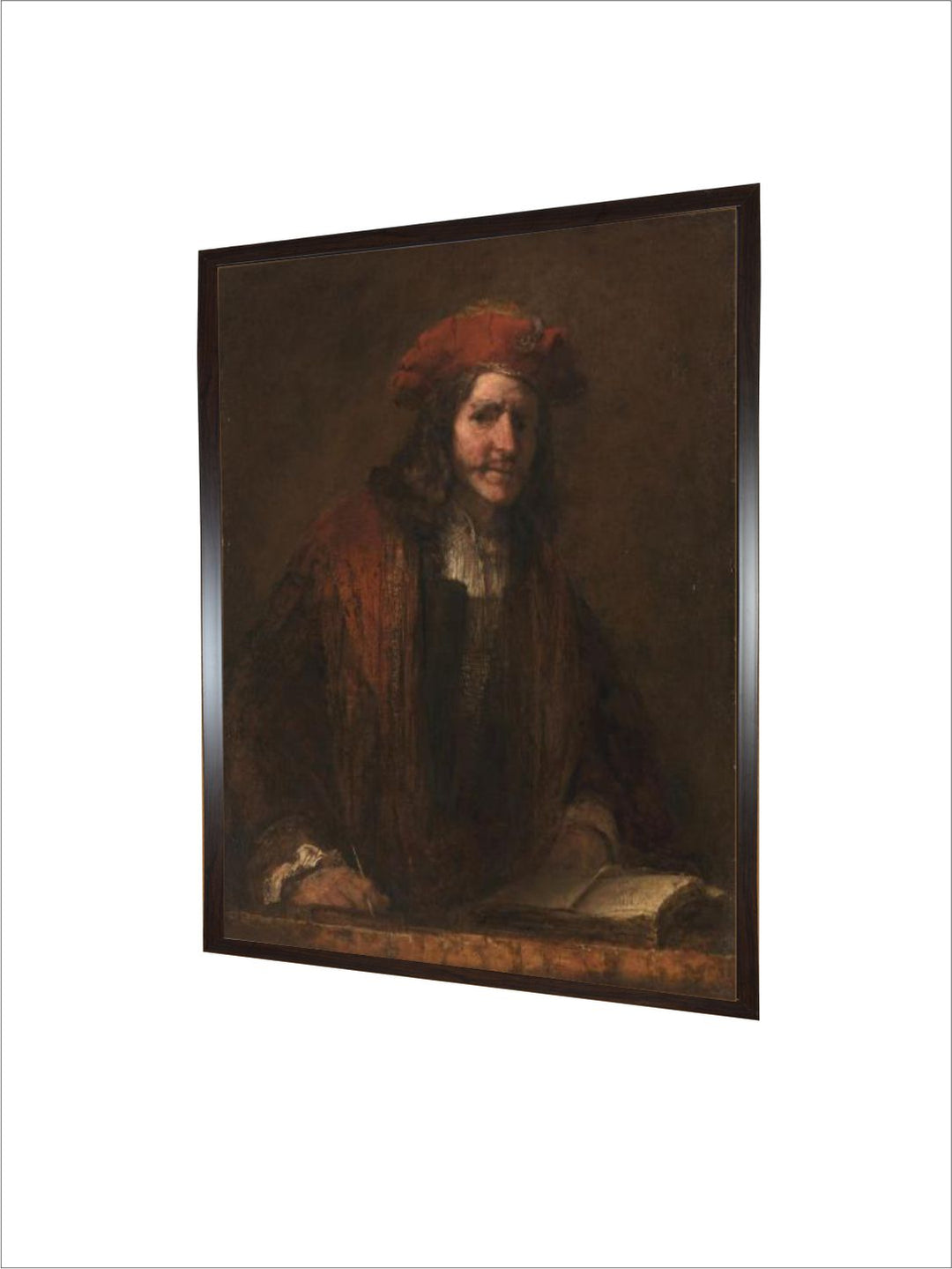 The Man with the Red Cap, C. 1660 by Rembrandt Van Rijn