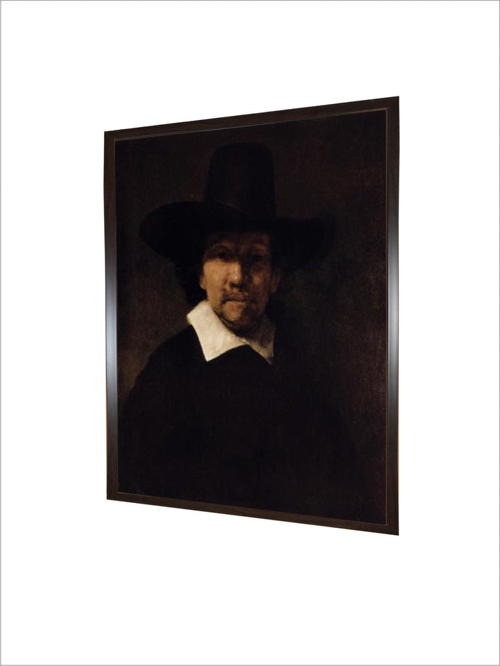 Portrait of the Poet Jeremias de decker, C1666 by Rembrandt Van Rijn