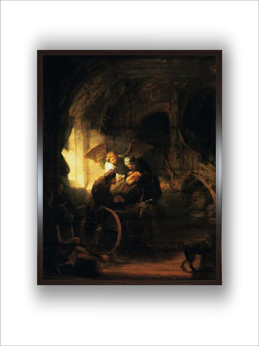 Tobias Returns Sight to His Father, 1636 by Rembrandt Van Rijn