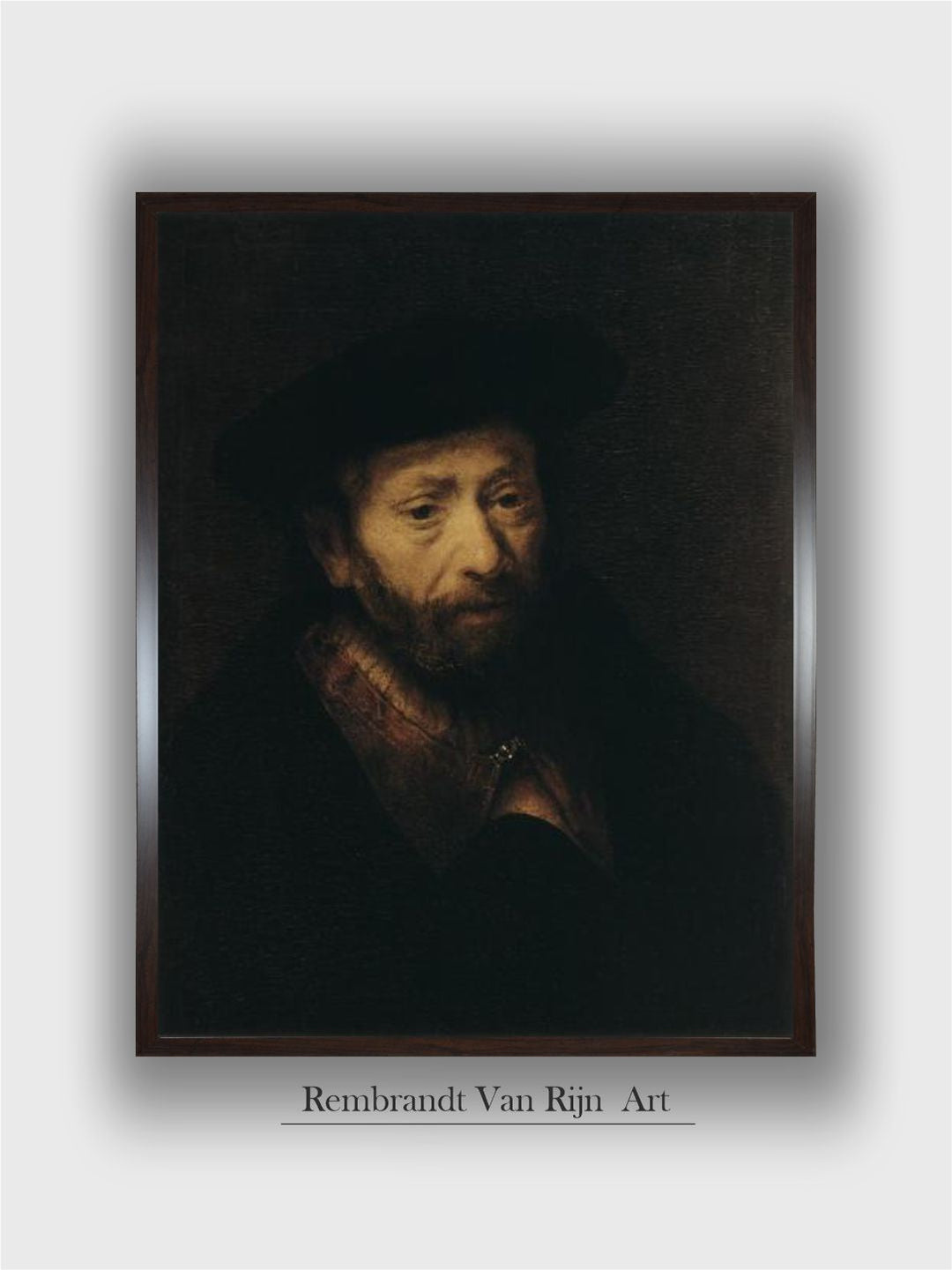 Portrait of an Old Man, 17th Century by Rembrandt Van Rijn