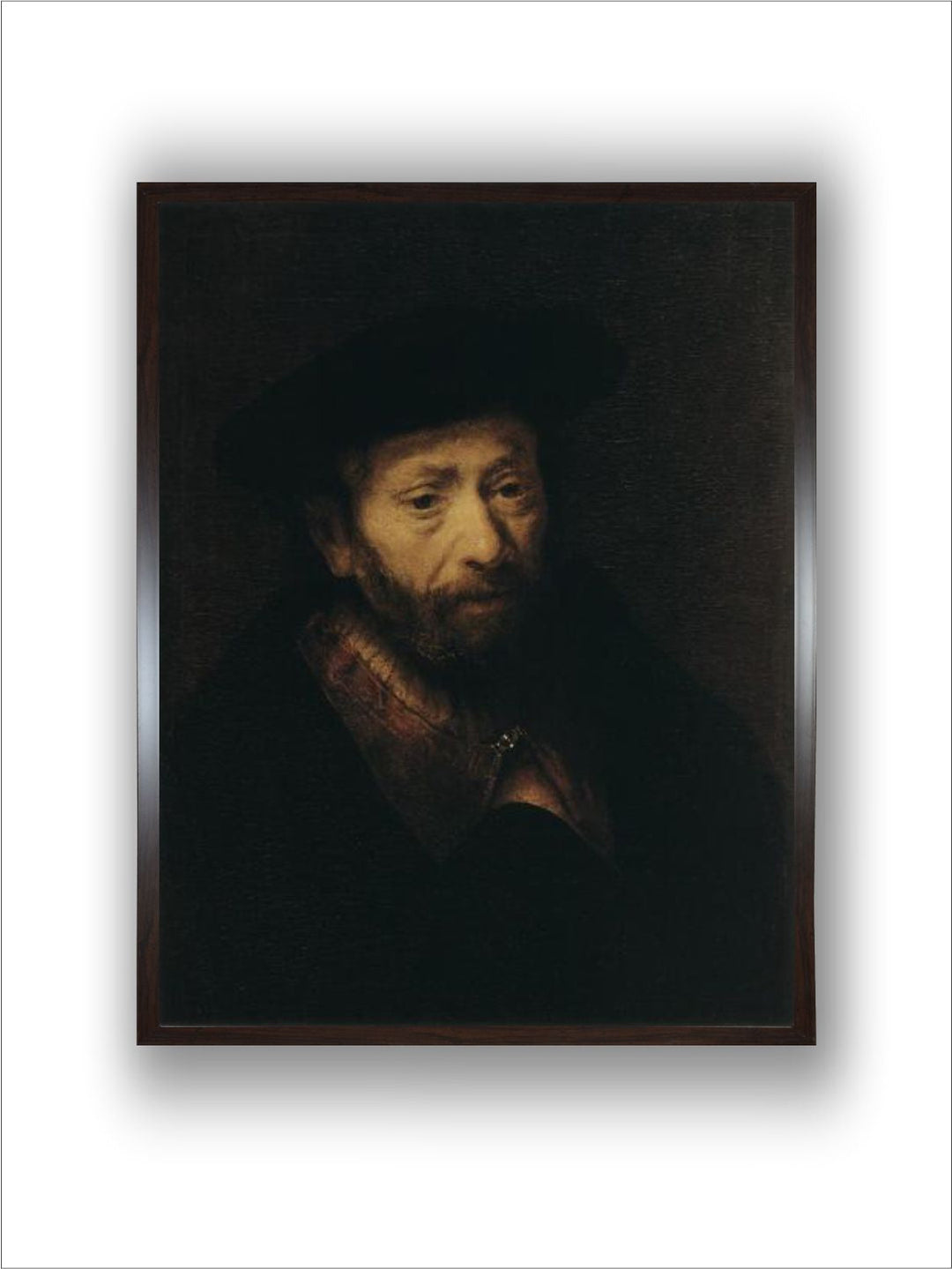 Portrait of an Old Man, 17th Century by Rembrandt Van Rijn