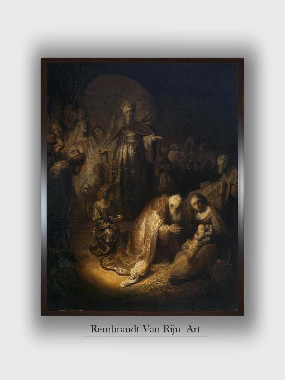 Adoration of the Magi, 1632 by Rembrandt Van Rijn