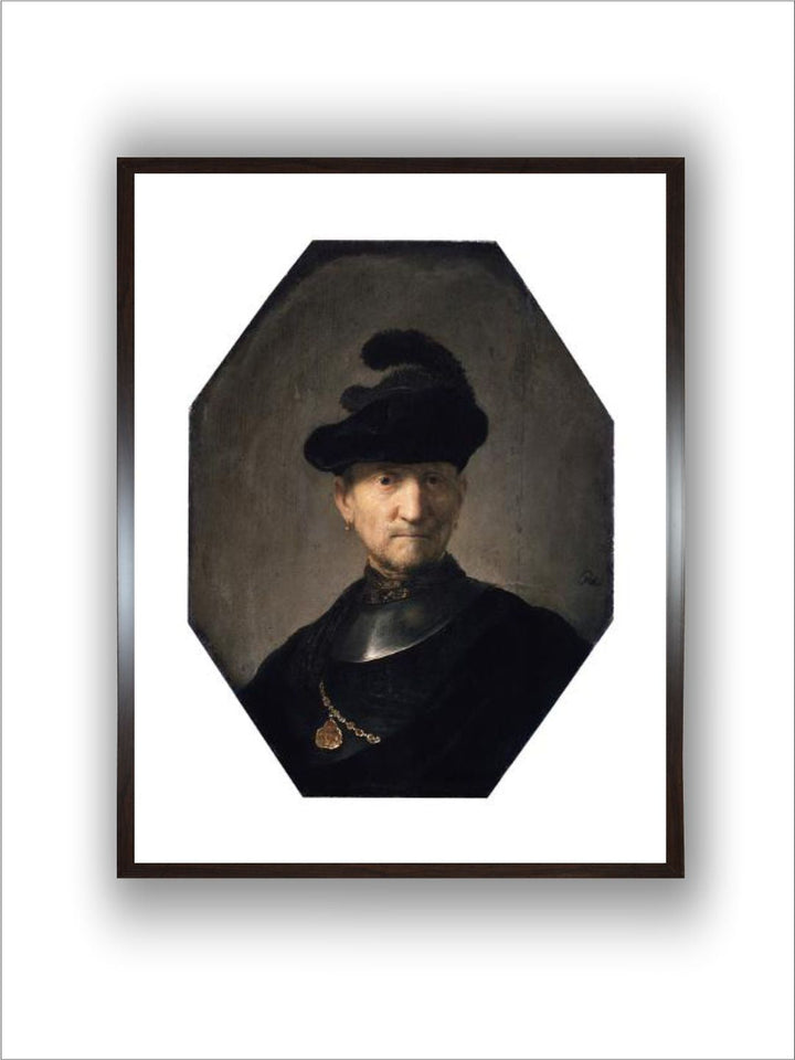Portrait of an Old Warrior, C1629-1630 by Rembrandt Van Rijn