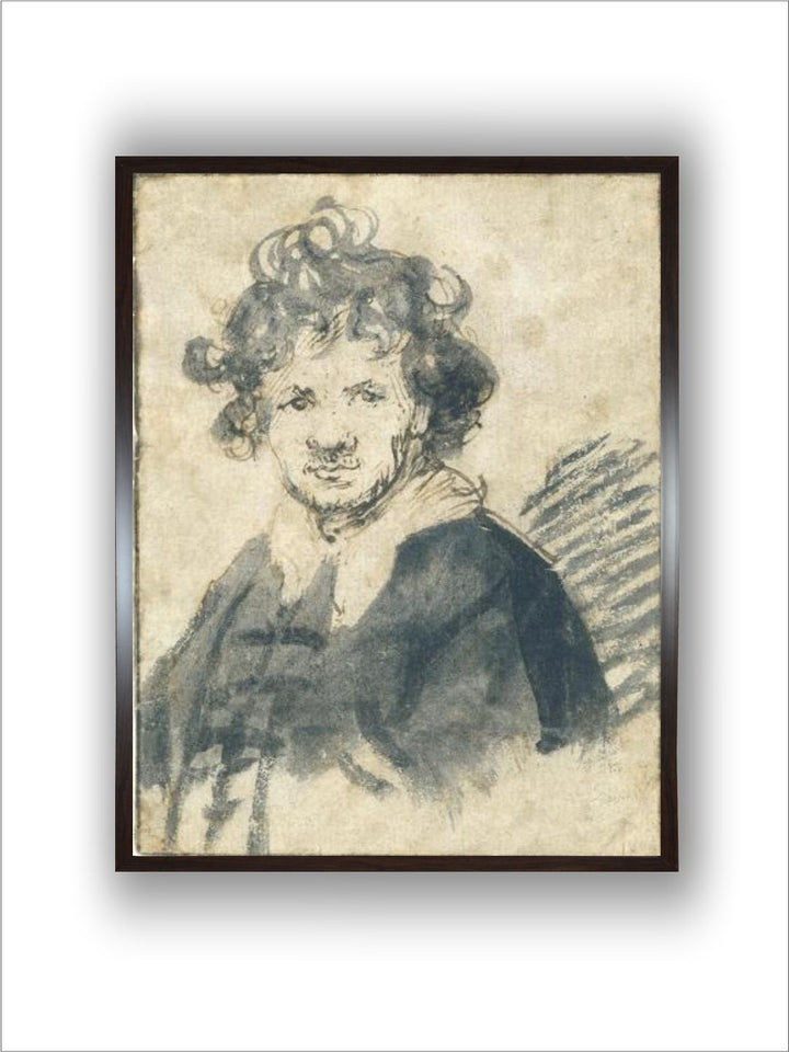 Self-Portrait by Rembrandt Van Rijn