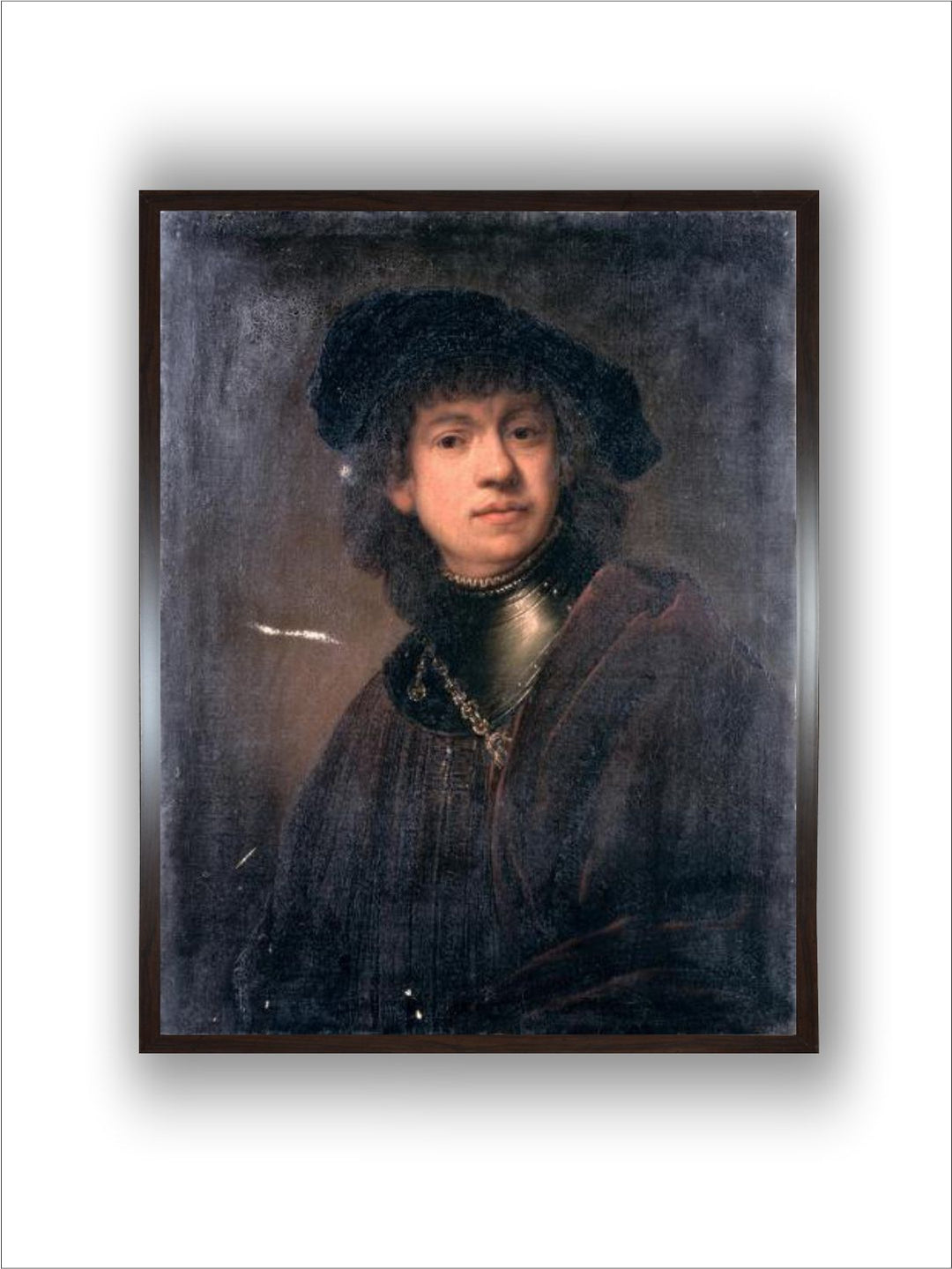 Self Portrait, 17th Century by Rembrandt Van Rijn