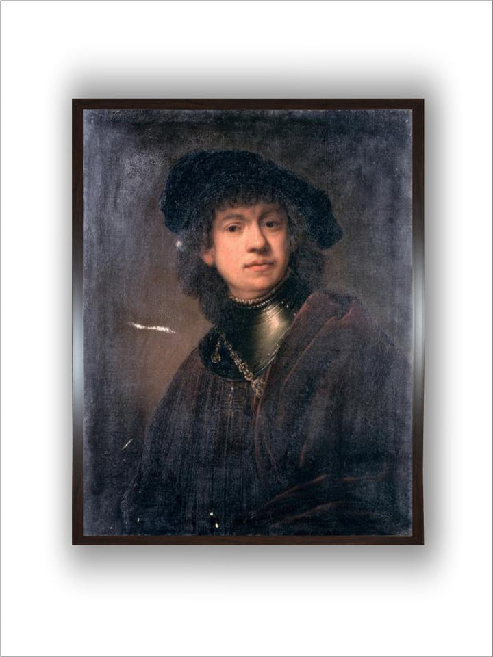 Self Portrait, 17th Century by Rembrandt Van Rijn