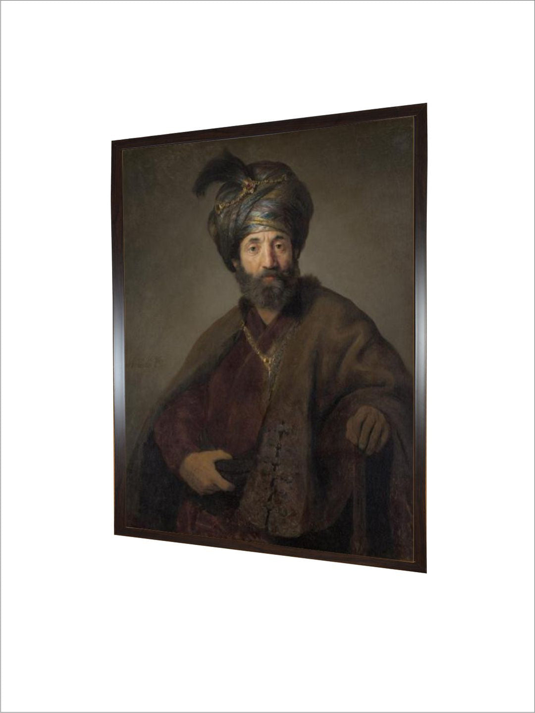 Man in Oriental Costume, C.1635 by Rembrandt Van Rijn