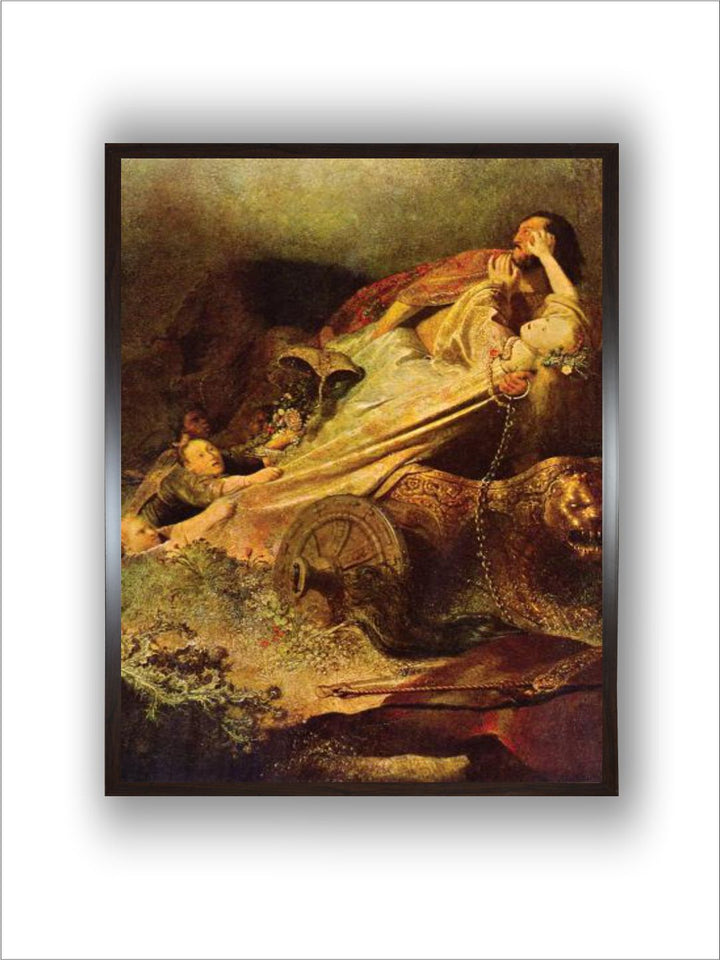Rape of the Proserpina by Rembrandt Van Rijn