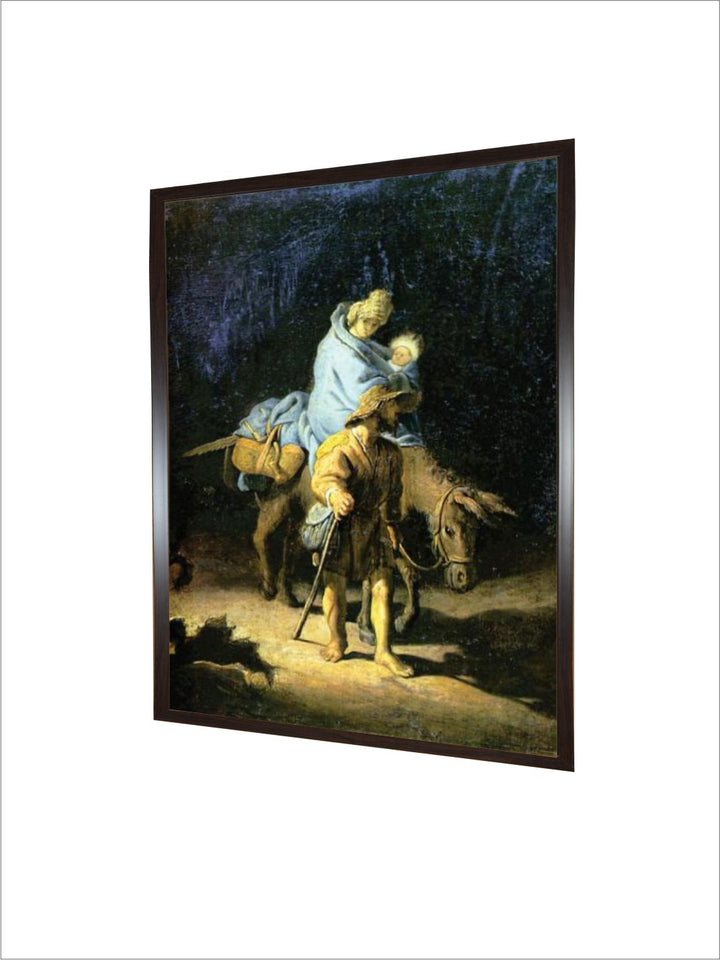 Flight into Egypt by Rembrandt Van Rijn