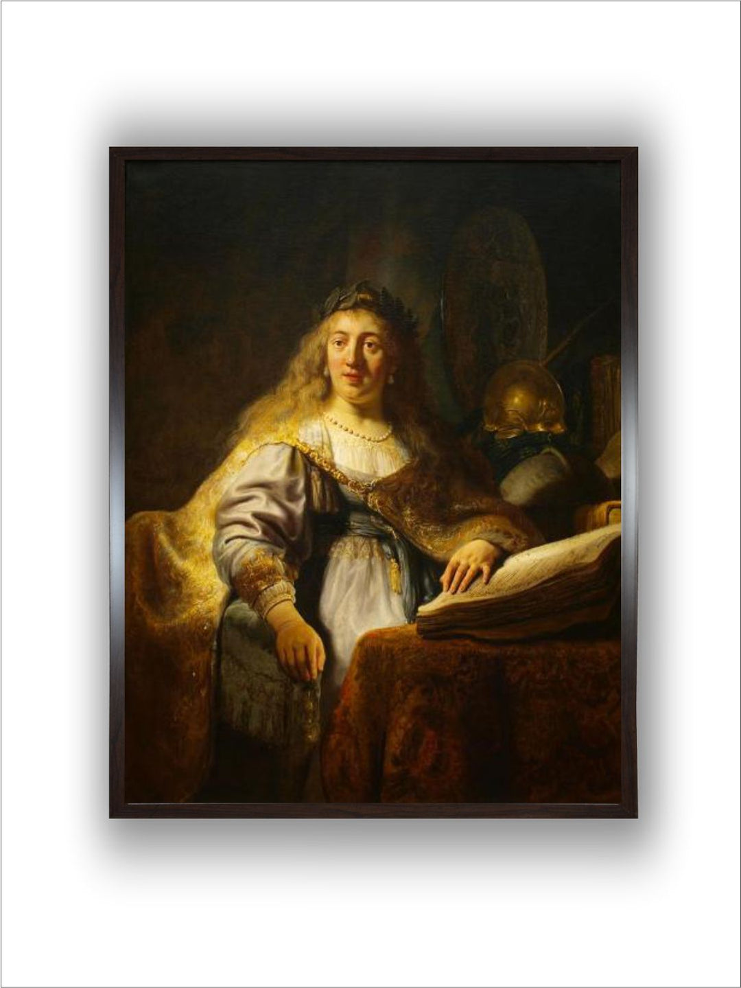 Minerva by Rembrandt Van Rijn