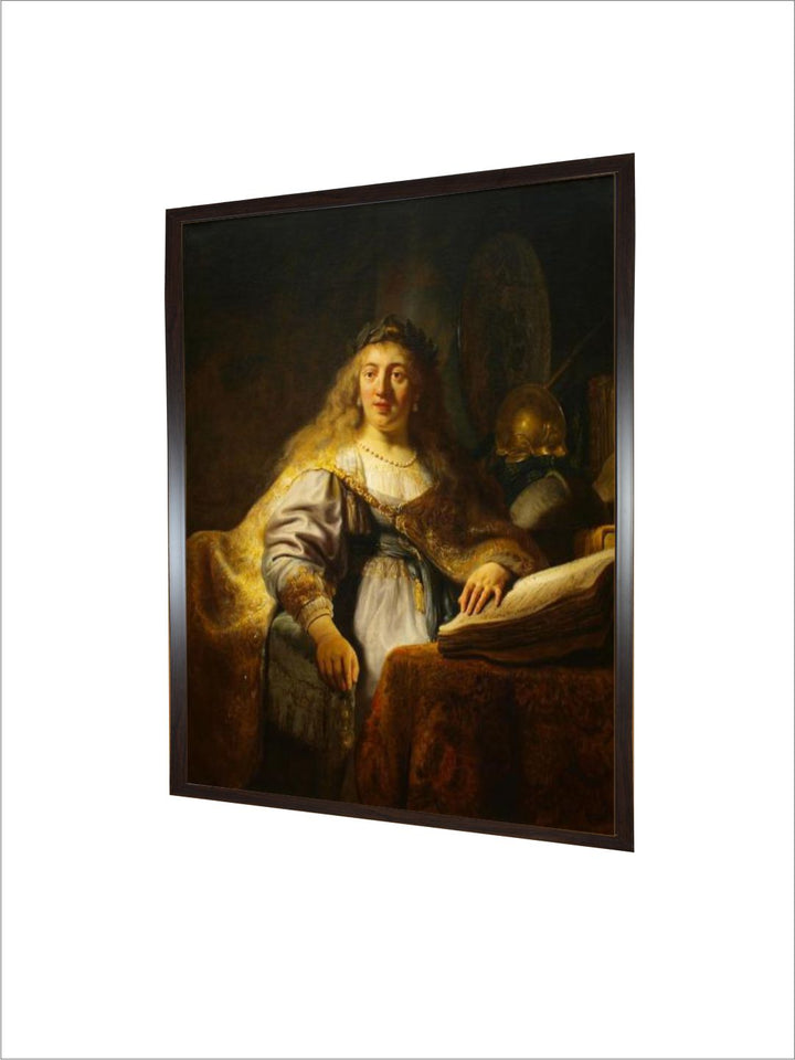 Minerva by Rembrandt Van Rijn